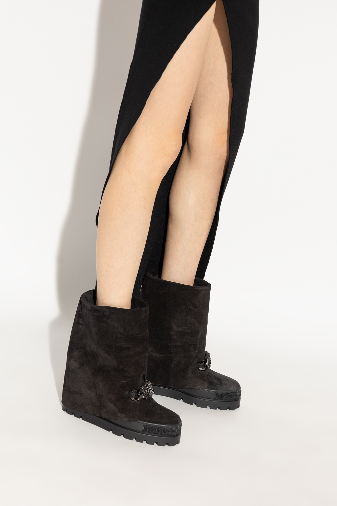 Casadei on sale wedge boots